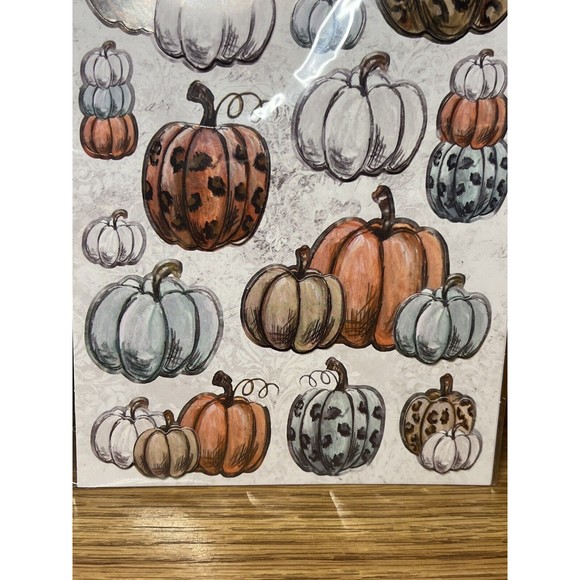 Crafter’s Square Pumpkin Themed Stickers (Brand New) 28 Stickers Total LOT OF 2 - Picture 3 of 4